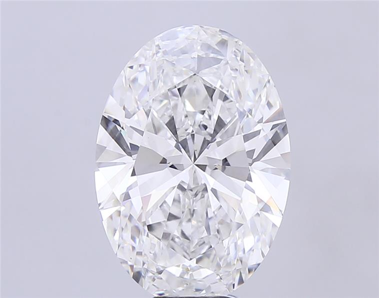10.57 ct. oval Lab Grown Diamond front image