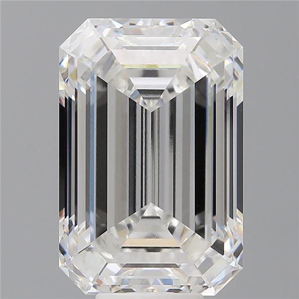 10.56 ct. emerald Lab Grown Diamond front image