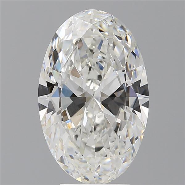 4.52 ct. oval Lab Grown Diamond front image