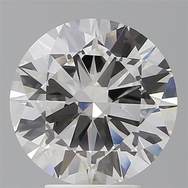 4.00 ct. round Lab Grown Diamond front image