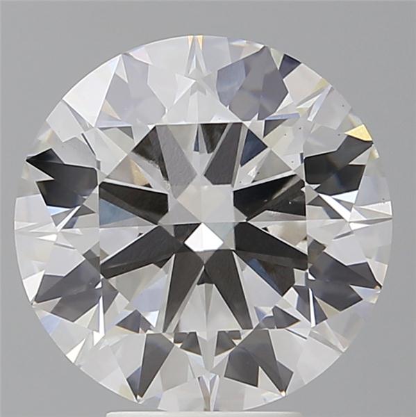 5.55 ct. round Lab Grown Diamond front image