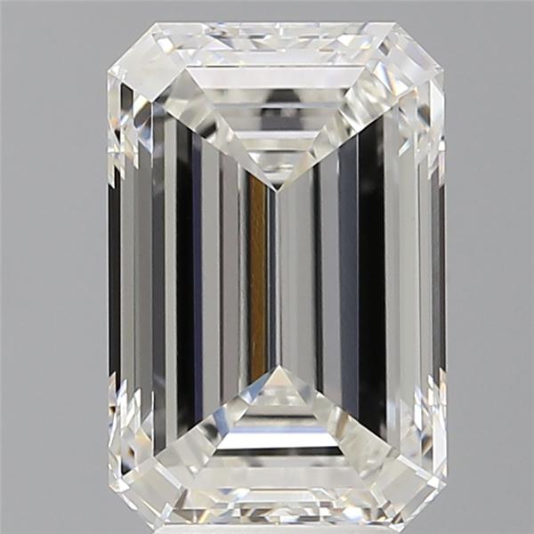 4.53 ct. emerald Lab Grown Diamond front image