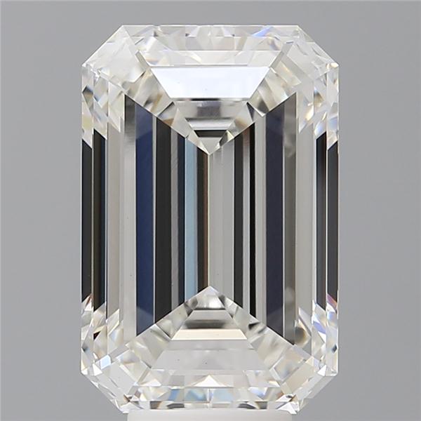 8.07 ct. emerald Lab Grown Diamond front image