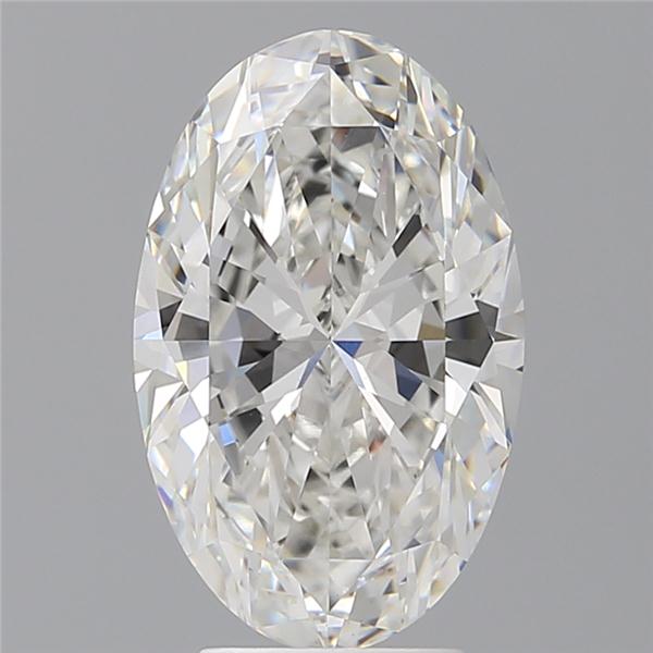 4.10 ct. oval Lab Grown Diamond front image