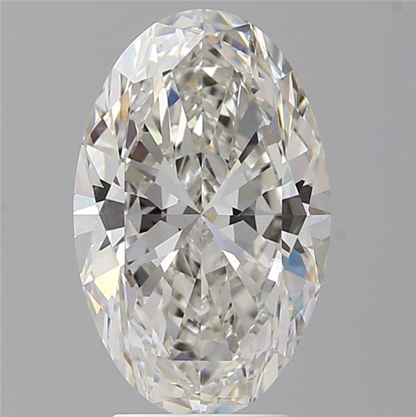 4.03 ct. oval Lab Grown Diamond front image