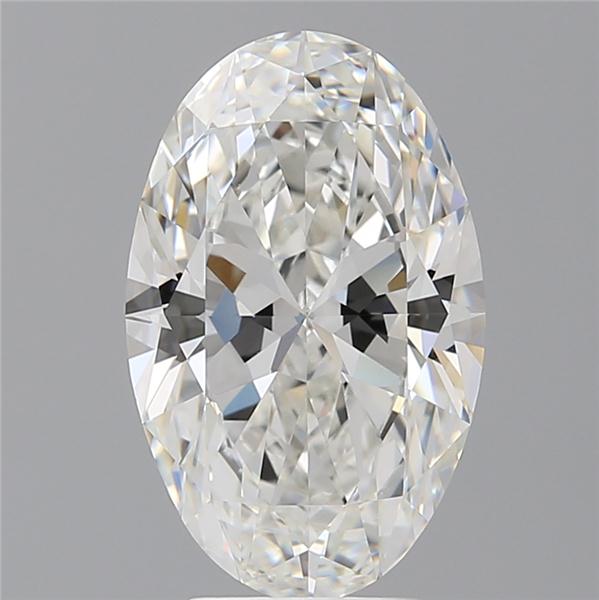 4.56 ct. oval Lab Grown Diamond front image