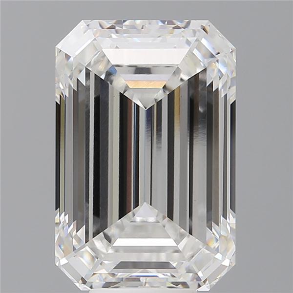 9.59 ct. emerald Lab Grown Diamond front image