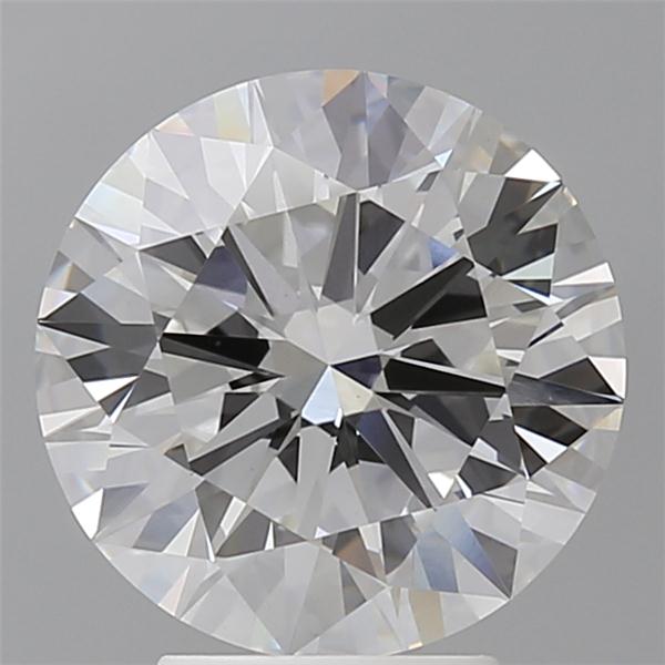 4.10 ct. round Lab Grown Diamond front image