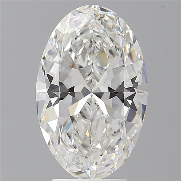4.08 ct. oval Lab Grown Diamond front image