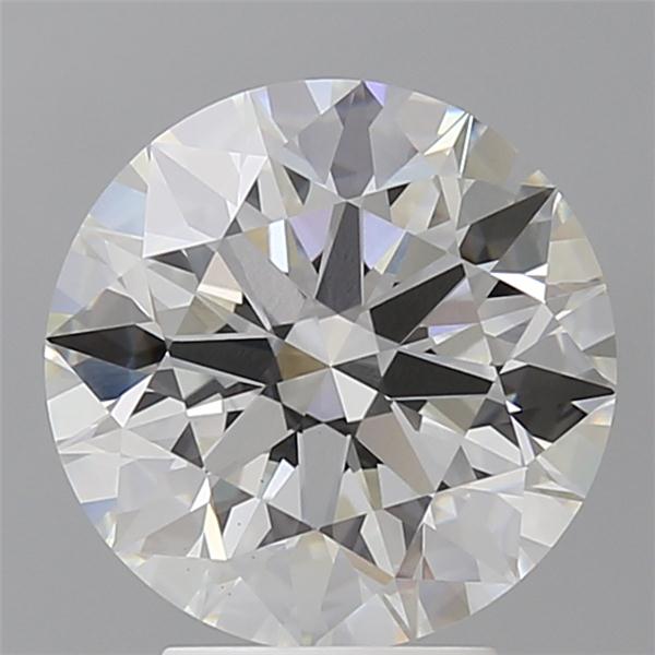 4.09 ct. round Lab Grown Diamond front image