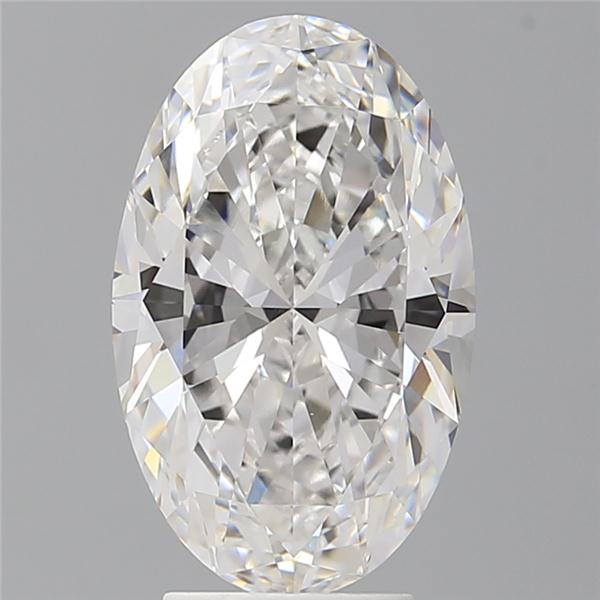 4.04 ct. oval Lab Grown Diamond front image