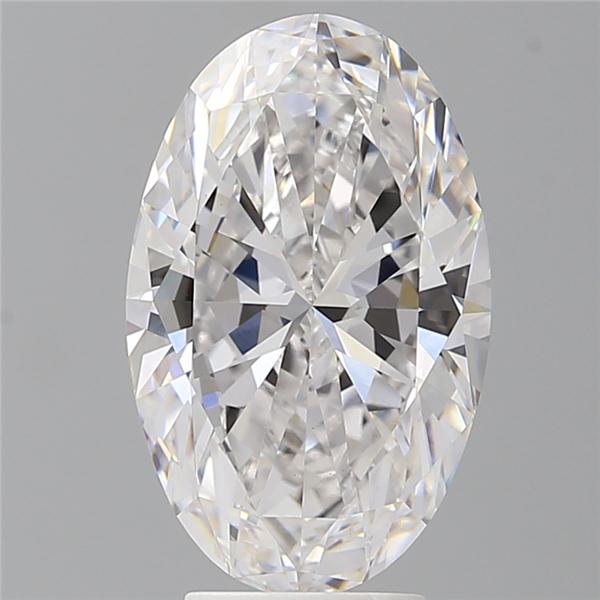 4.53 ct. oval Lab Grown Diamond front image