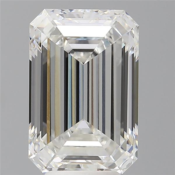 5.58 ct. emerald Lab Grown Diamond front image