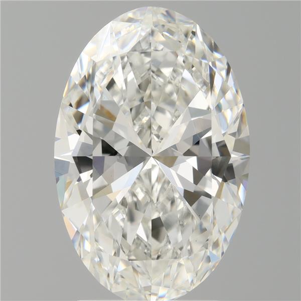 3.02 ct. oval Lab Grown Diamond front image