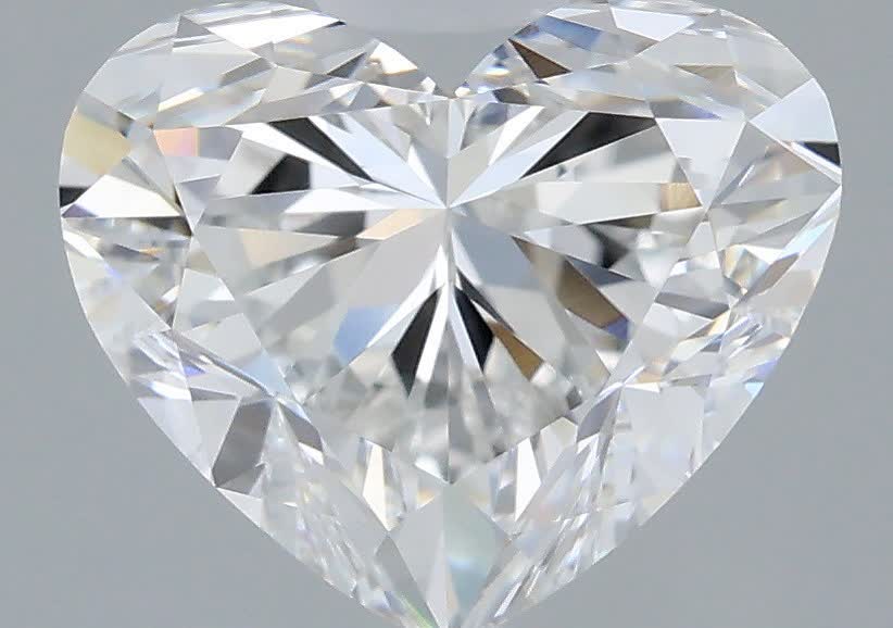 1.55 ct. heart Lab Grown Diamond front image
