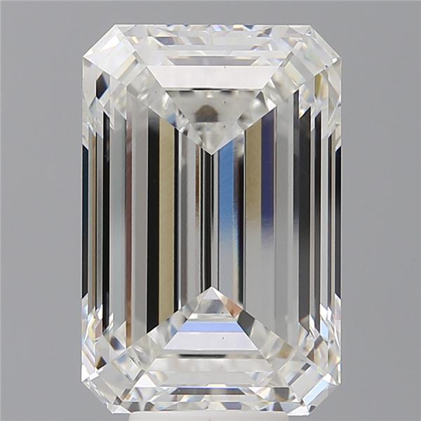 9.09 ct. emerald Lab Grown Diamond front image