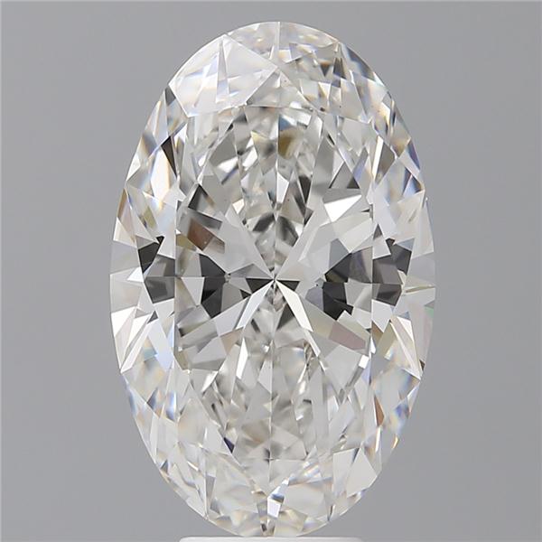 7.07 ct. oval Lab Grown Diamond front image