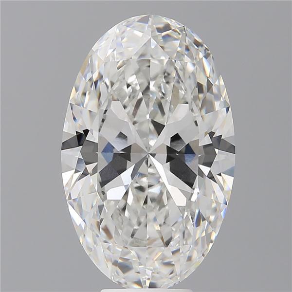 8.59 ct. oval Lab Grown Diamond front image