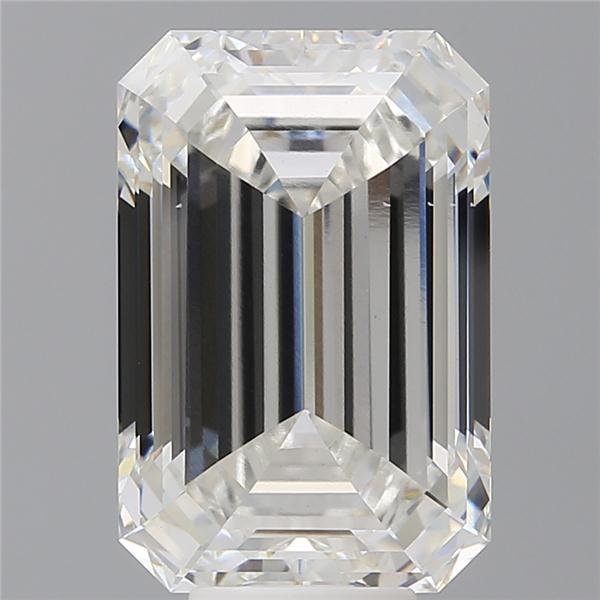 9.09 ct. emerald Lab Grown Diamond front image