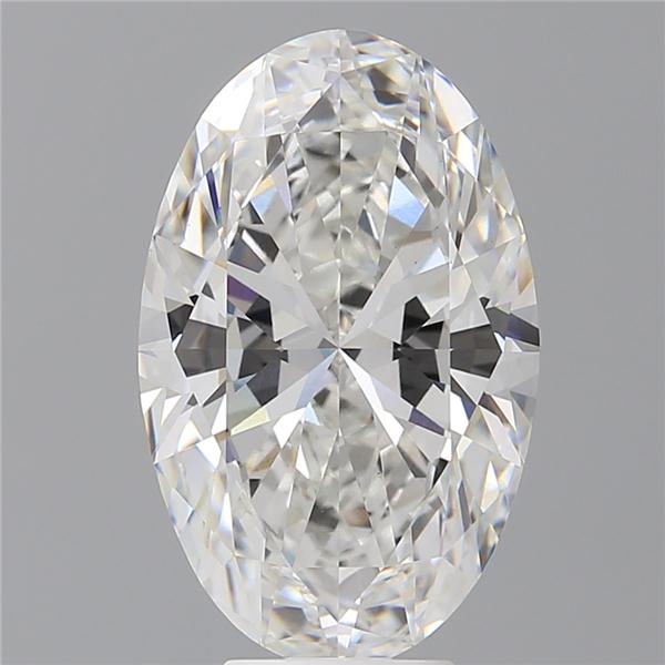 6.57 ct. oval Lab Grown Diamond front image