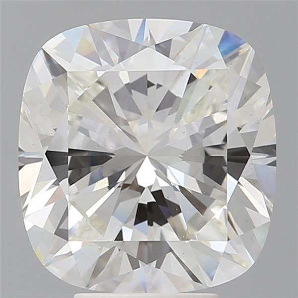 5.58 ct. cushion Lab Grown Diamond front image