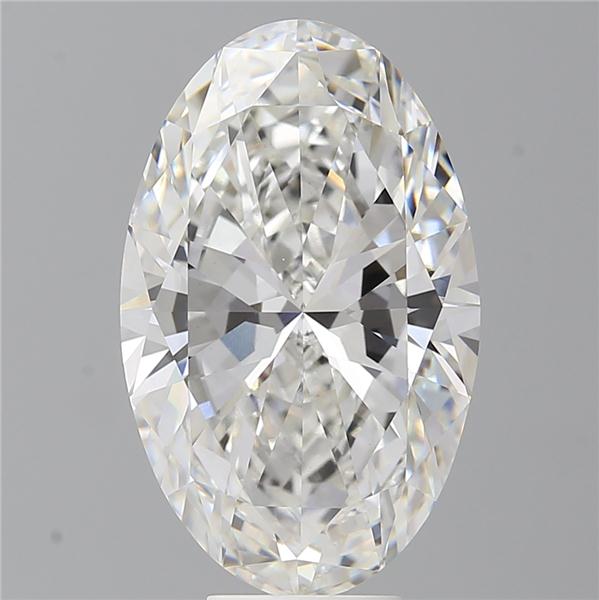 8.07 ct. oval Lab Grown Diamond front image