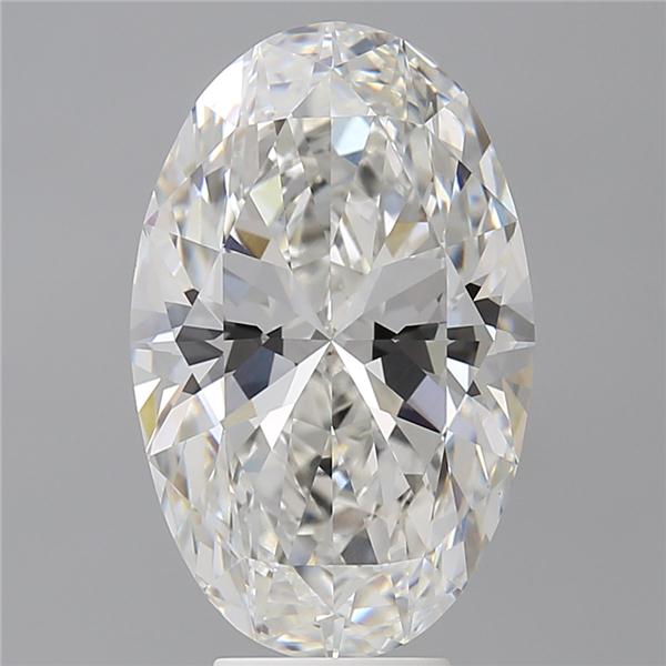 6.60 ct. oval Lab Grown Diamond front image