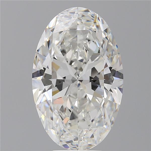 7.10 ct. oval Lab Grown Diamond front image