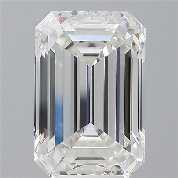7.58 ct. emerald Lab Grown Diamond front image