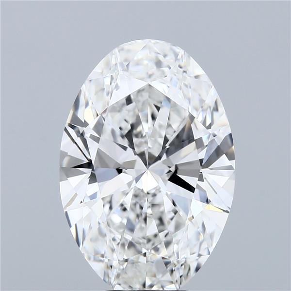 6.00 ct. oval Lab Grown Diamond front image