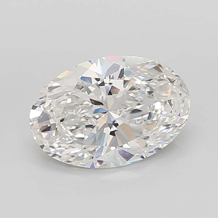 6.10 ct. oval Lab Grown Diamond front image