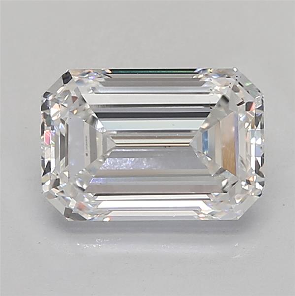 5.02 ct. emerald Lab Grown Diamond front image