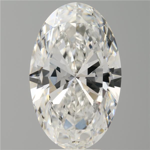 7.01 ct. oval Lab Grown Diamond front image