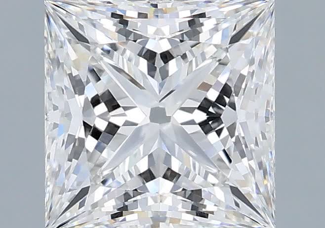 2.03 ct. princess Lab Grown Diamond front image
