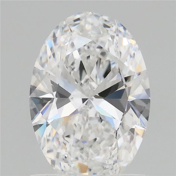 1.02 ct. oval Lab Grown Diamond front image