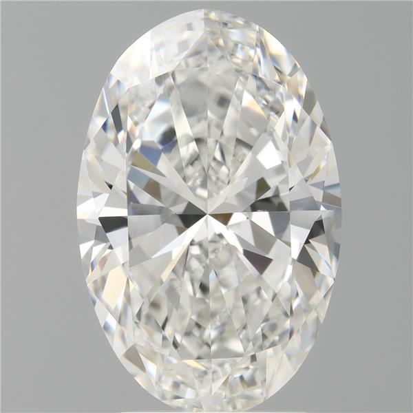 3.50 ct. oval Lab Grown Diamond front image