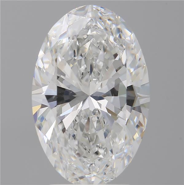 3.50 ct. oval Lab Grown Diamond front image
