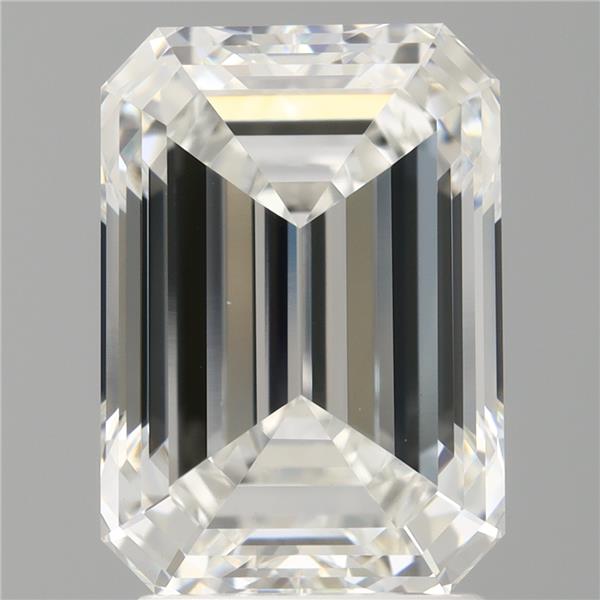 3.04 ct. emerald Lab Grown Diamond front image