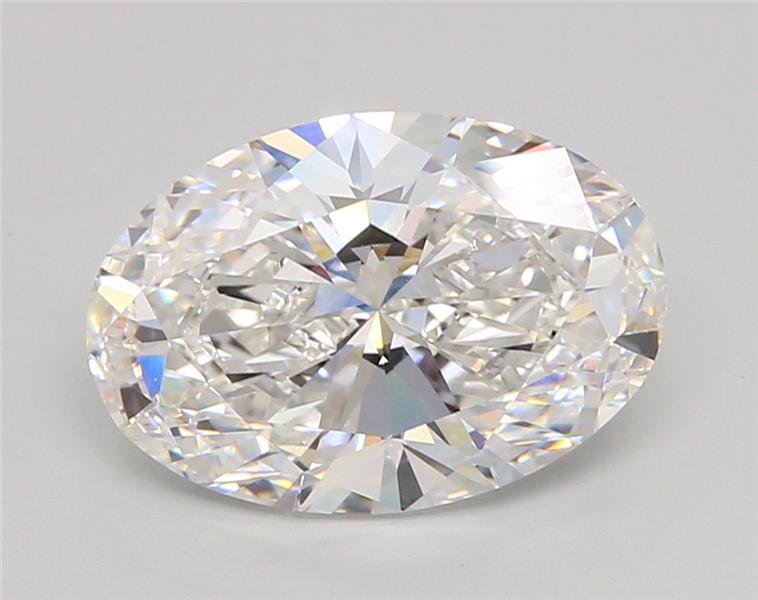 4.56 ct. oval Lab Grown Diamond front image