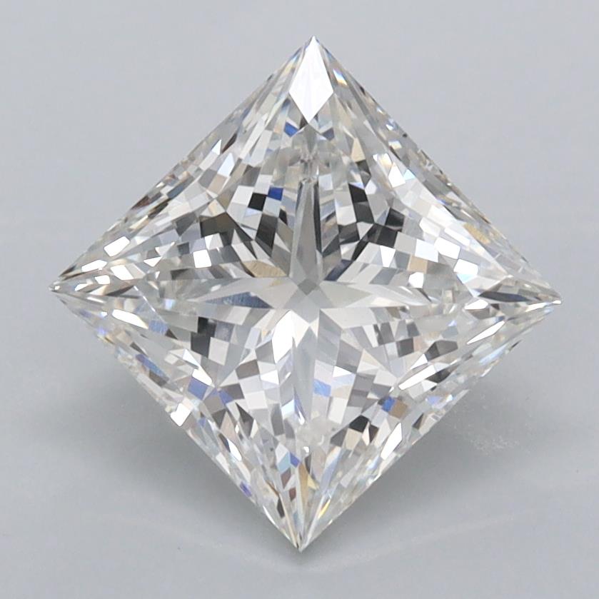 2.01 ct. princess Lab Grown Diamond front image