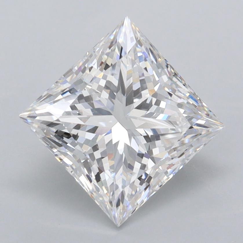 2.07 ct. princess Lab Grown Diamond front image