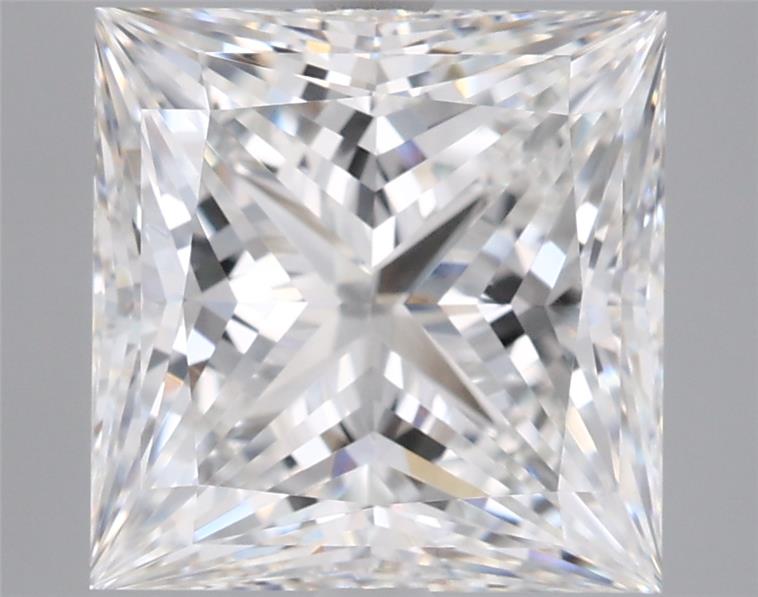 4.04 ct. princess Lab Grown Diamond front image