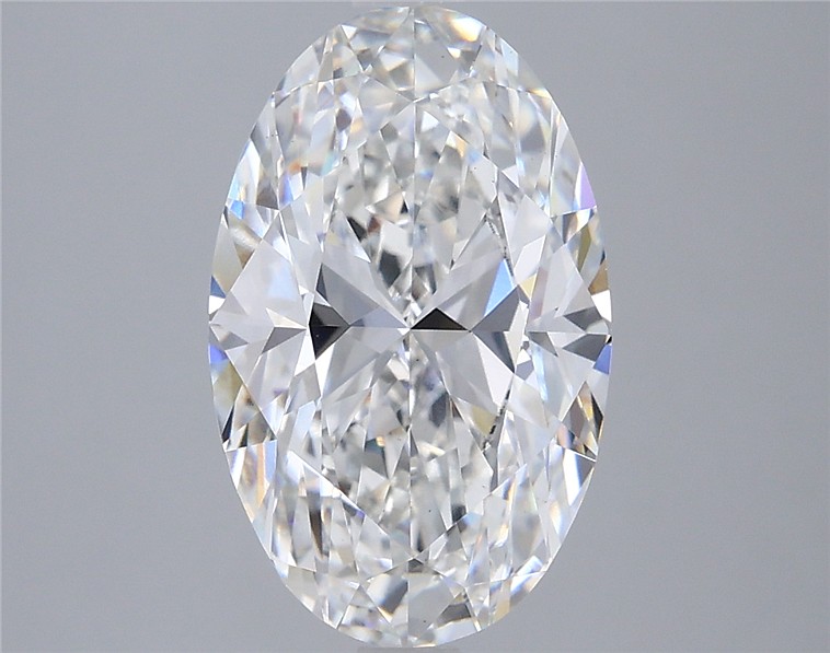 3.50 ct. oval Lab Grown Diamond front image