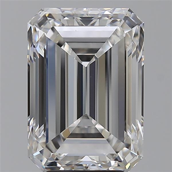 5.05 ct. emerald Lab Grown Diamond front image