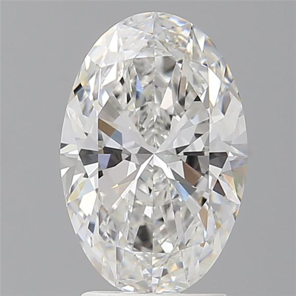 2.60 ct. oval Lab Grown Diamond front image