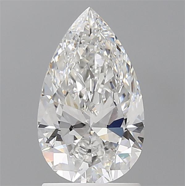 1.60 ct. pear Lab Grown Diamond front image