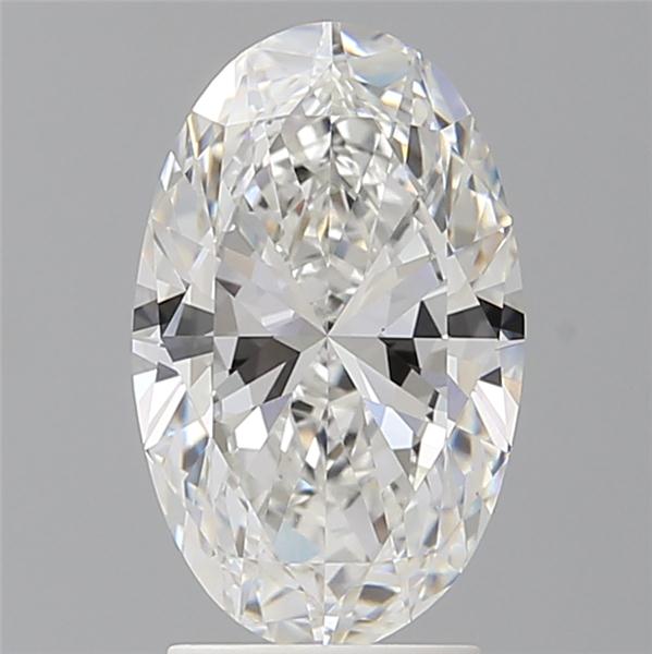 2.51 ct. oval Lab Grown Diamond front image