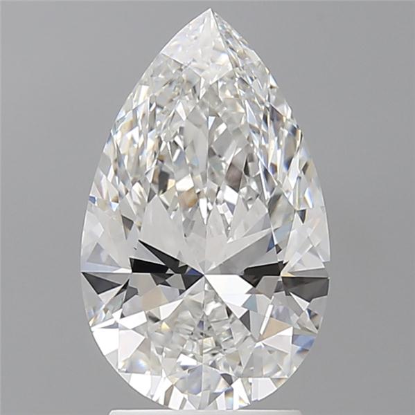 2.60 ct. pear Lab Grown Diamond front image
