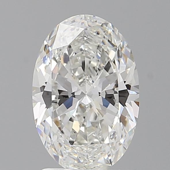 1.58 ct. oval Lab Grown Diamond front image