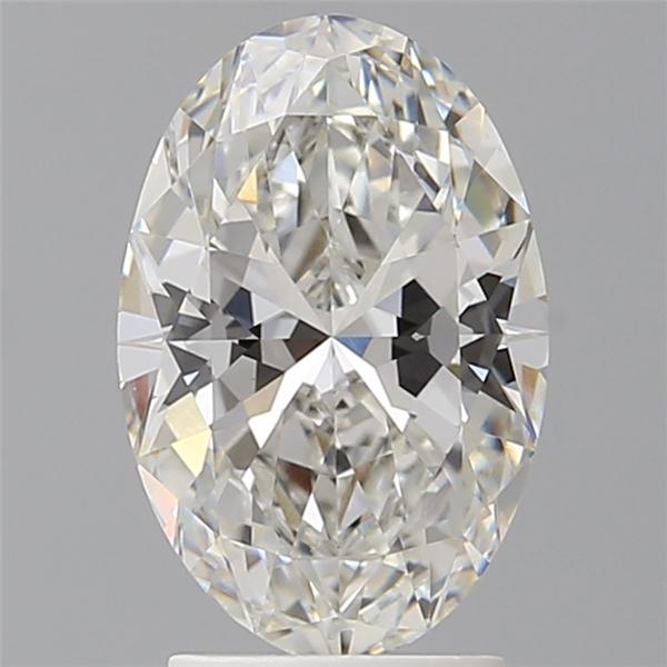 2.54 ct. oval Lab Grown Diamond front image